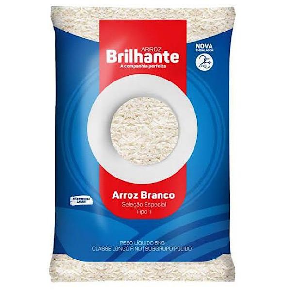 ARROZ BRILHANTE 5KG